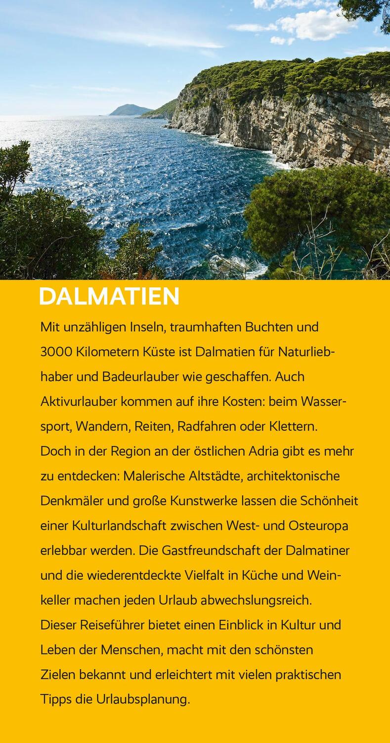 Bild: 9783897946262 | TRESCHER Reiseführer Dalmatien | Matthias Koeffler | Taschenbuch