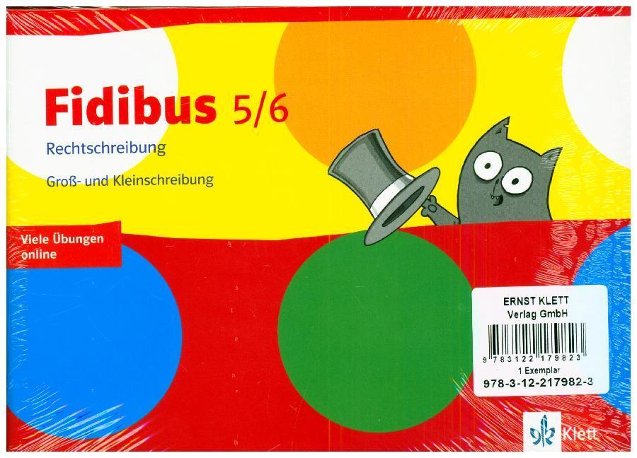 Cover: 9783122179823 | Fidibus Paket Rechtschreibung. 4 Arbeitshefte Klasse 5/6 | Broschüre