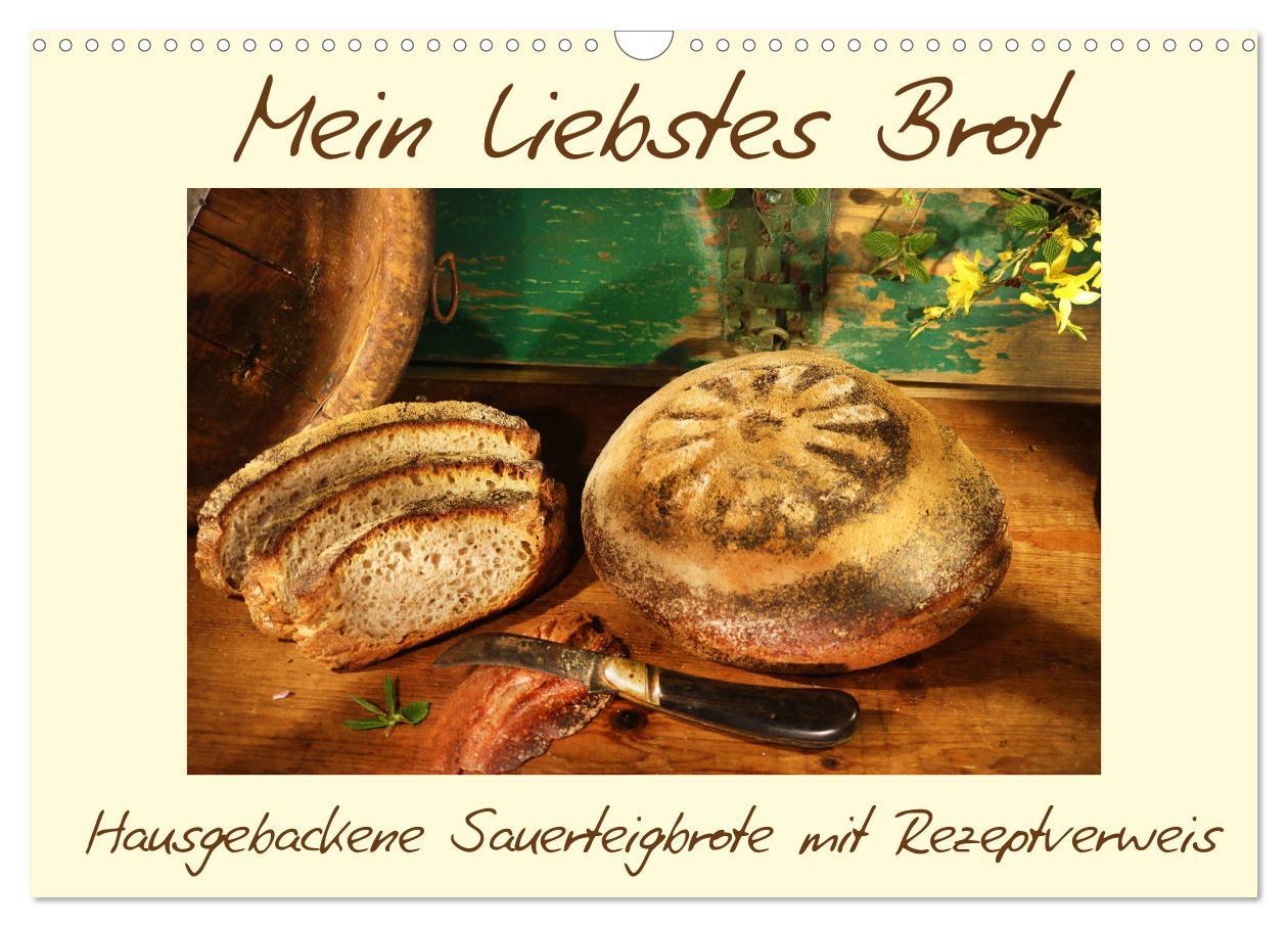 Cover: 9783435237135 | Mein liebstes Brot (Wandkalender 2025 DIN A3 quer), CALVENDO...