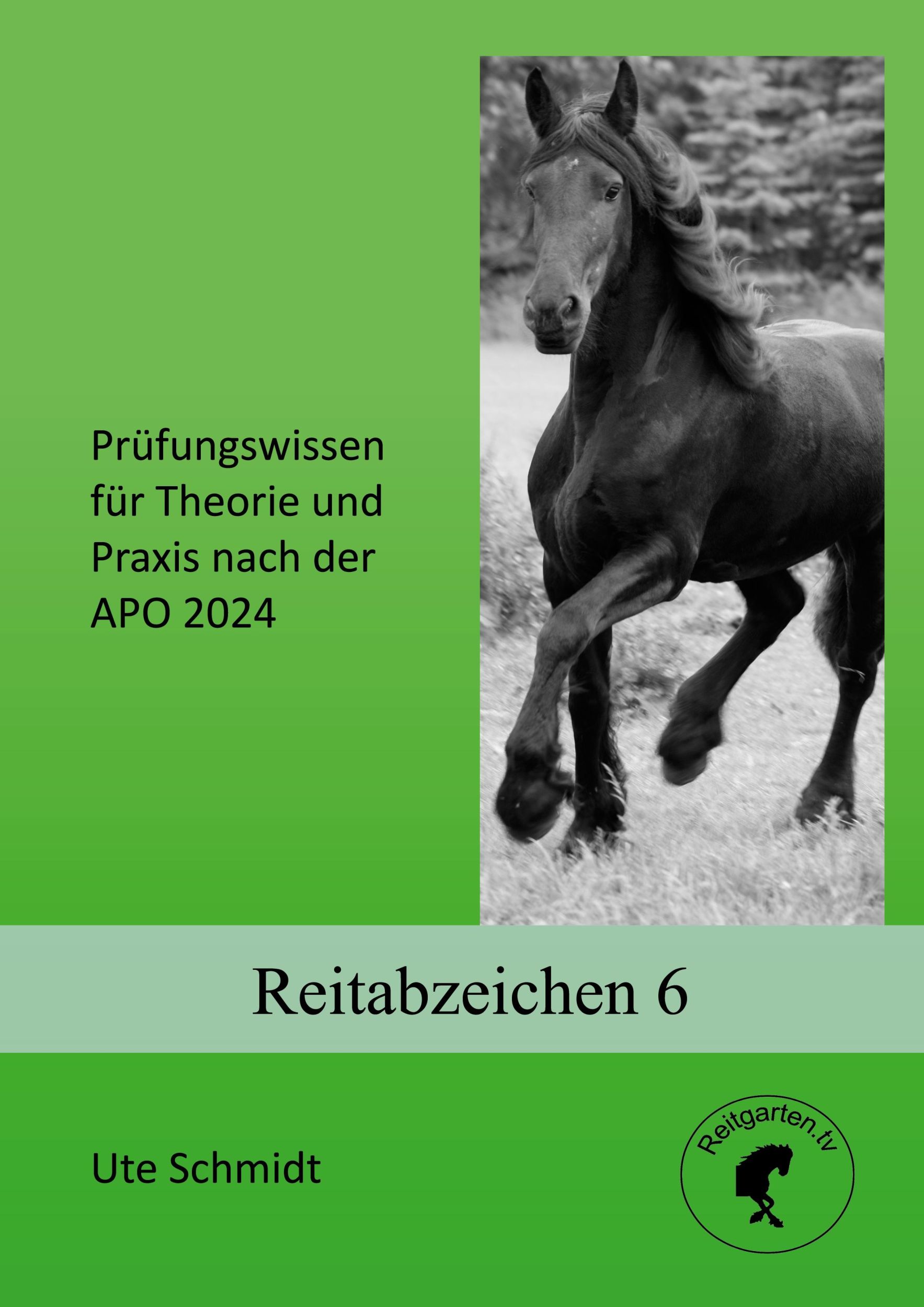 Cover: 9783739243177 | Reitabzeichen 6 | Ute Schmidt | Taschenbuch | 60 S. | Deutsch | 2025