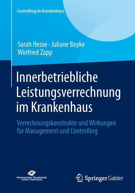 Cover: 9783658041632 | Innerbetriebliche Leistungsverrechnung im Krankenhaus | Hesse (u. a.)