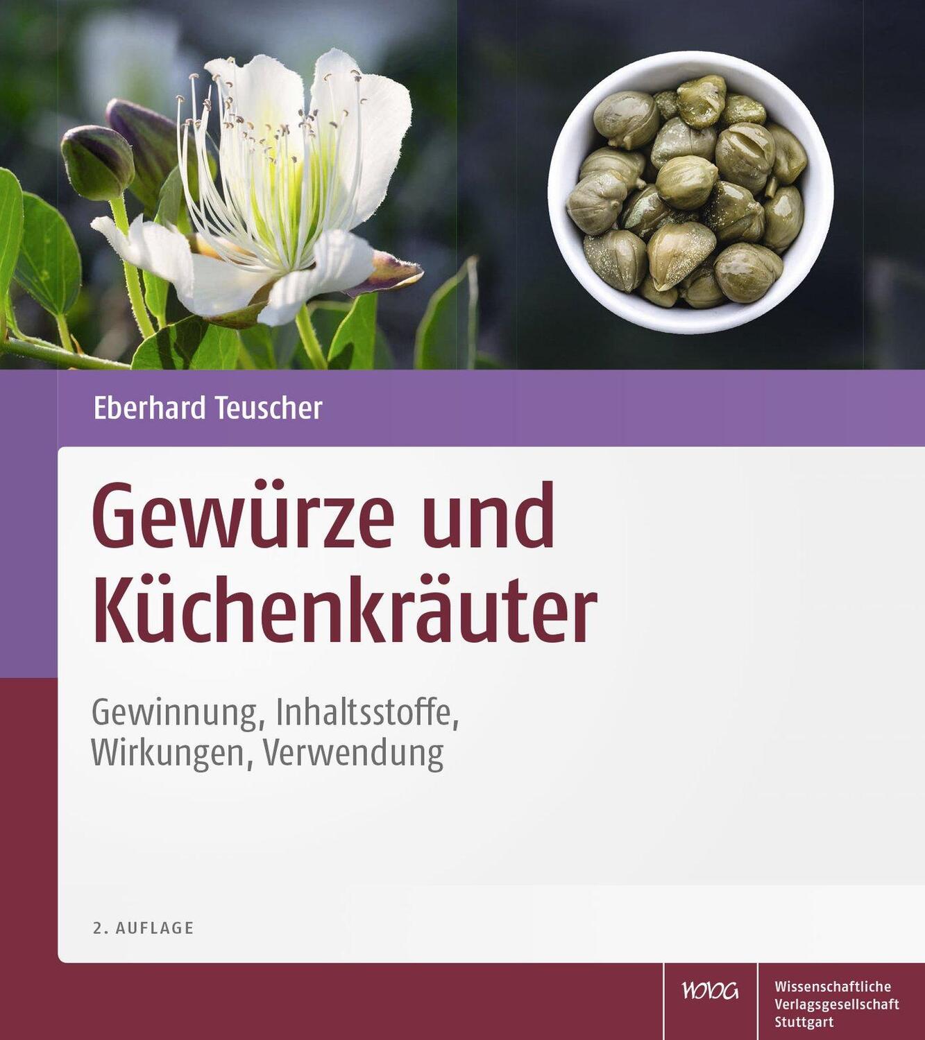 Cover: 9783804733060 | Gewürze und Küchenkräuter | Eberhard Teuscher | Buch | Deutsch | 2018