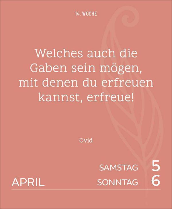 Bild: 9783731880561 | Weisheiten großer Dichter und Denker 2025 | Verlag Korsch | Kalender