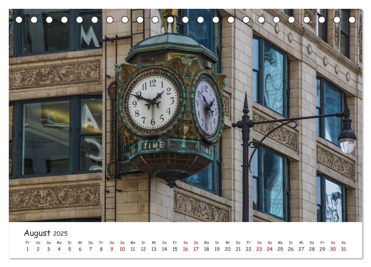 Bild: 9783435275151 | beeindruckendes Chicago (Tischkalender 2025 DIN A5 quer), CALVENDO...