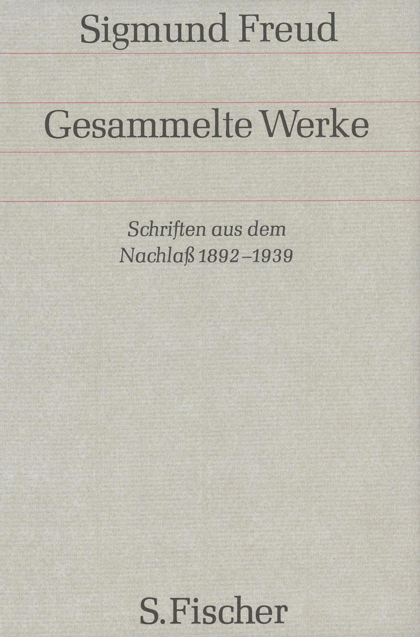 Cover: 9783100227188 | Schriften aus dem Nachlaß 1892-1938 | 1892-1938 | Sigmund Freud | Buch