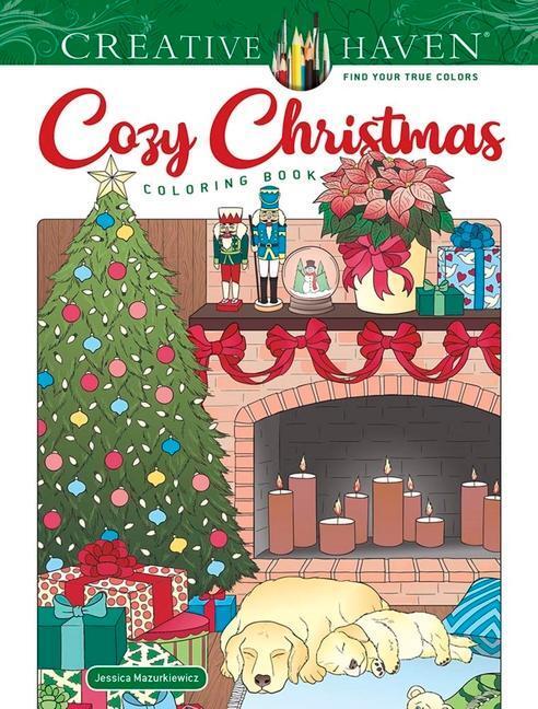 Cover: 9780486848617 | Creative Haven Cozy Christmas Coloring Book | Jessica Mazurkiewicz