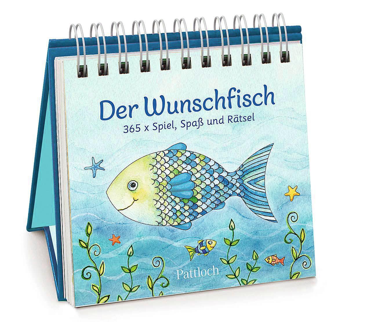 Cover: 9783629116109 | Der Wunschfisch. 365x Spiel, Spaß &amp; Rätsel | 365x Spiel, Spaß &amp; Rätsel