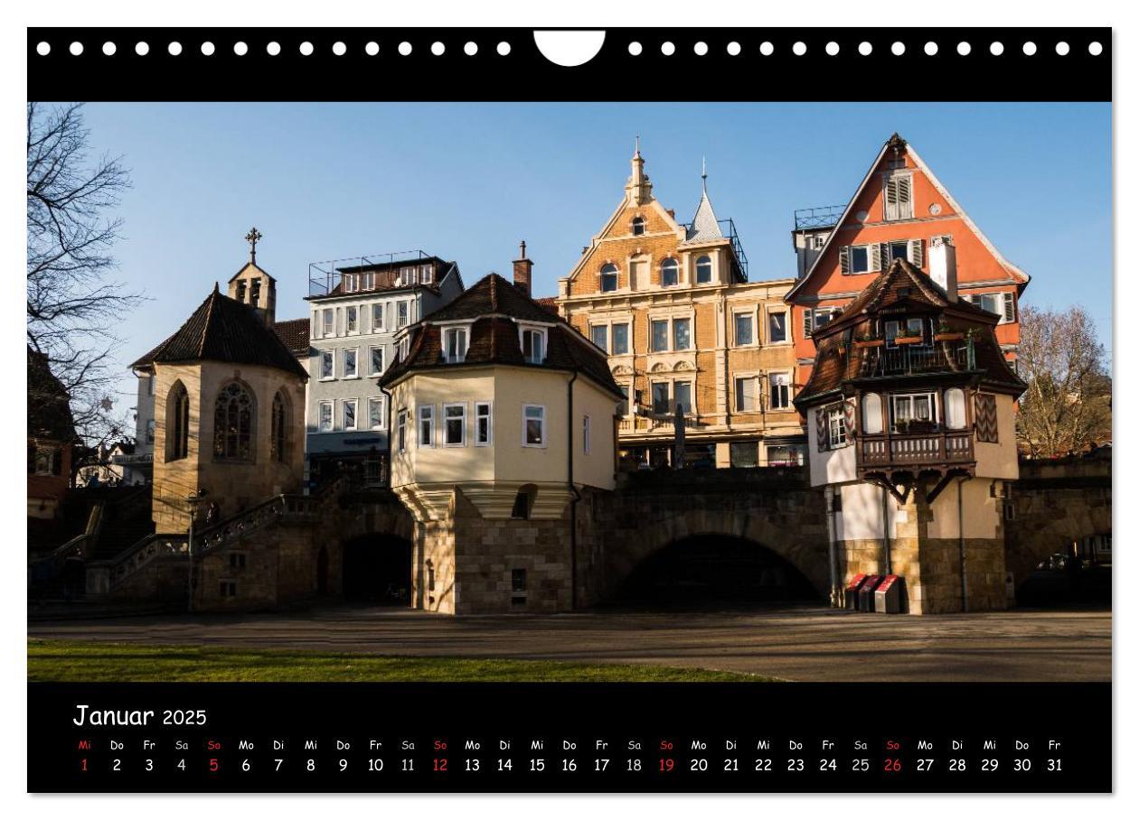 Bild: 9783435760541 | Esslingen am Neckar - Vom Mittelalter in die Moderne (Wandkalender...