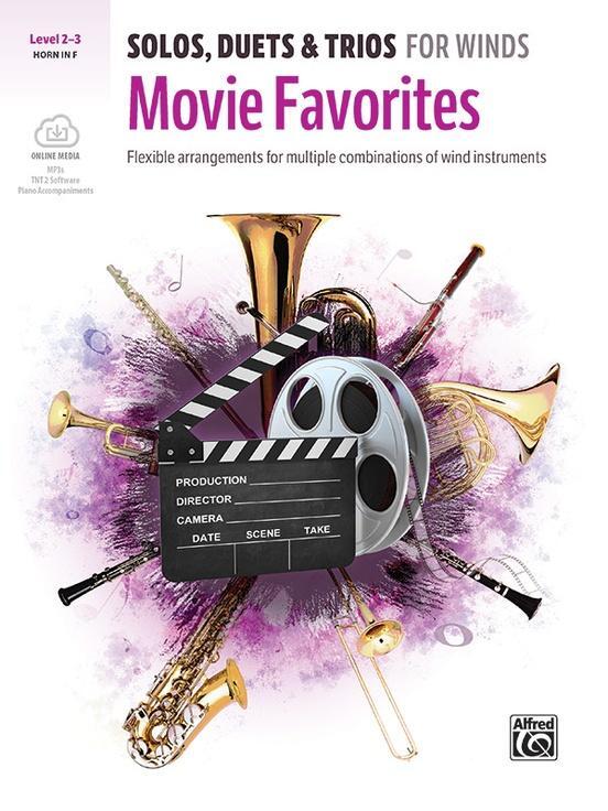 Cover: 38081548029 | Solos, Duets &amp; Trios for Winds -- Movie Favorites | Bill Galliford