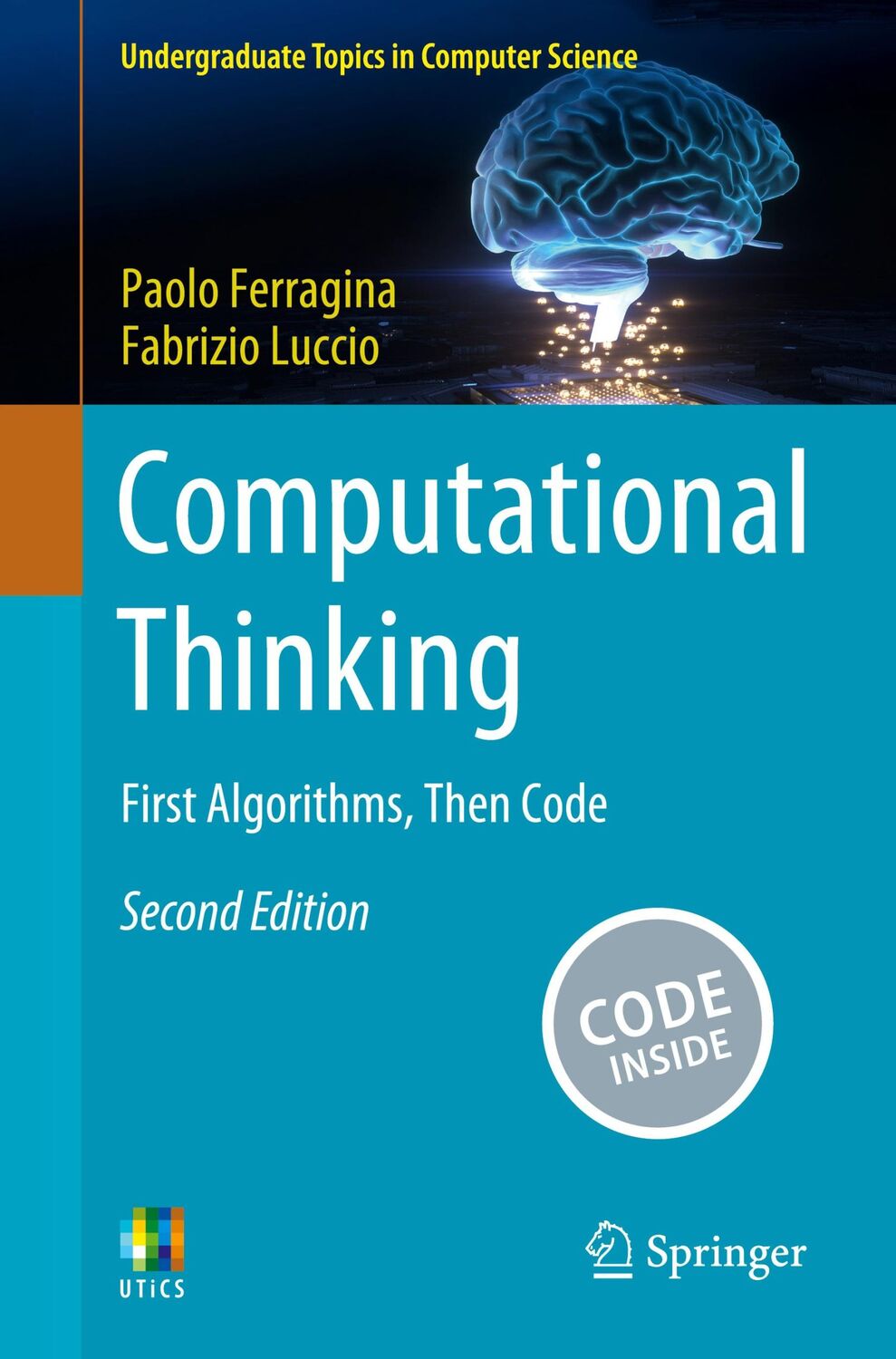 Cover: 9783031599217 | Computational Thinking | First Algorithms, Then Code | Luccio (u. a.)