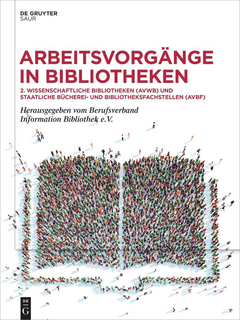 Cover: 9783111087078 | Arbeitsvorgänge in Bibliotheken | V. | Taschenbuch | XIII | Deutsch