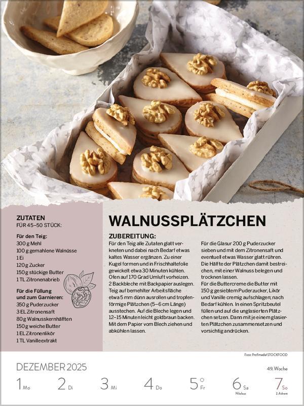 Bild: 9783731880455 | Saisonale und regionale Genussrezepte 2025 | Verlag Korsch | Kalender