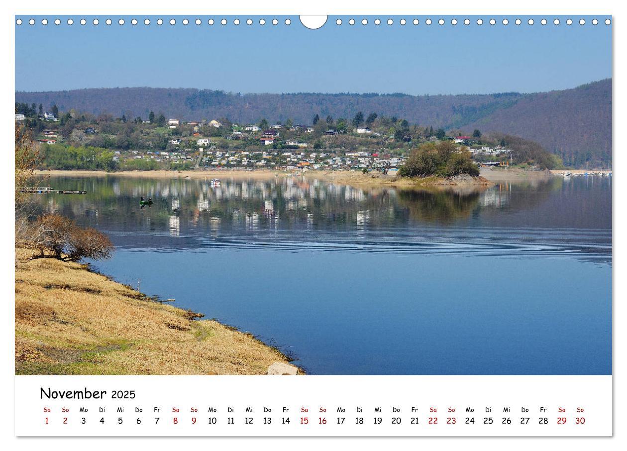 Bild: 9783435209330 | Der Edersee - Das Paradies in Nordhessen (Wandkalender 2025 DIN A3...