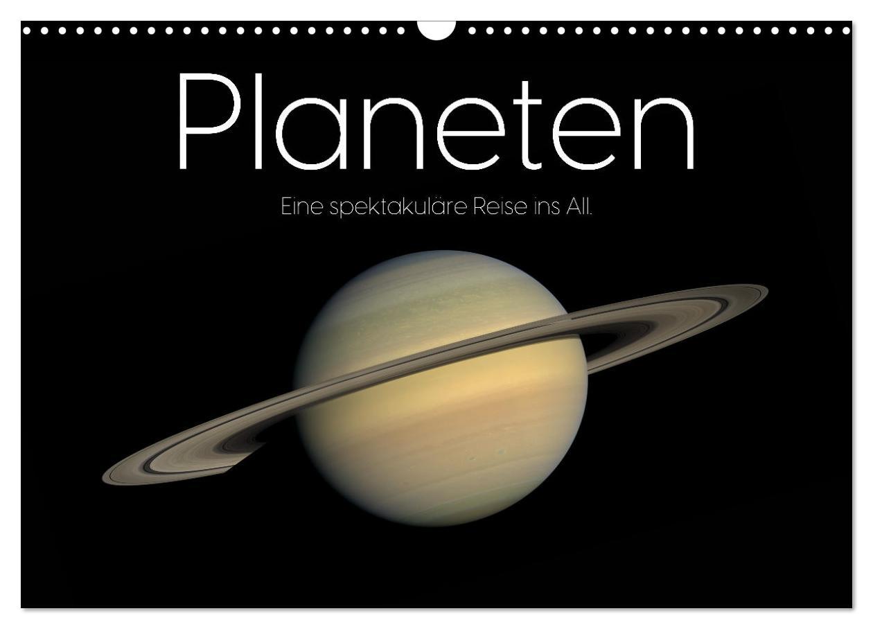 Cover: 9783457182673 | Planeten - Eine spektakuläre Reise ins All. (Wandkalender 2025 DIN...