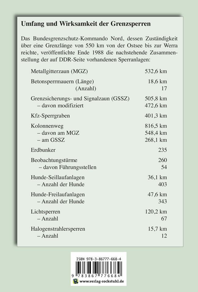 Bild: 9783867776684 | Die Grenzüberwachung der DDR | Horst Gundlach | Taschenbuch | Deutsch