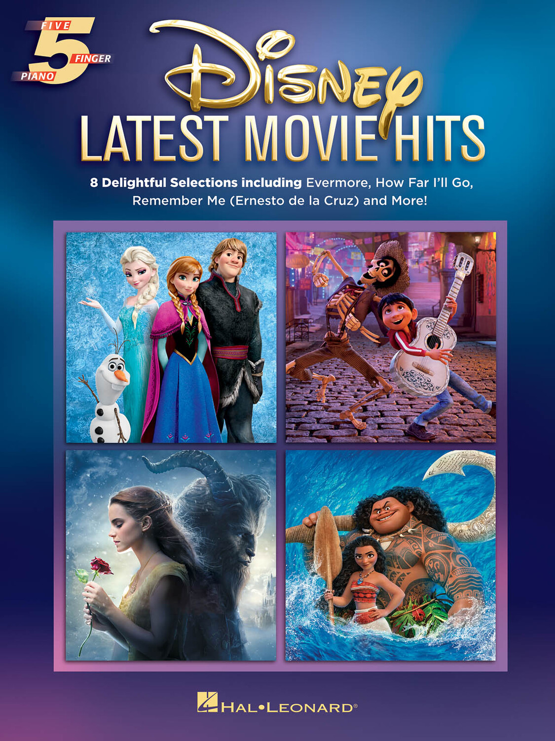 Cover: 888680748678 | Disney Latest Movie Hits | Five-Finger Piano | Buch | 2018