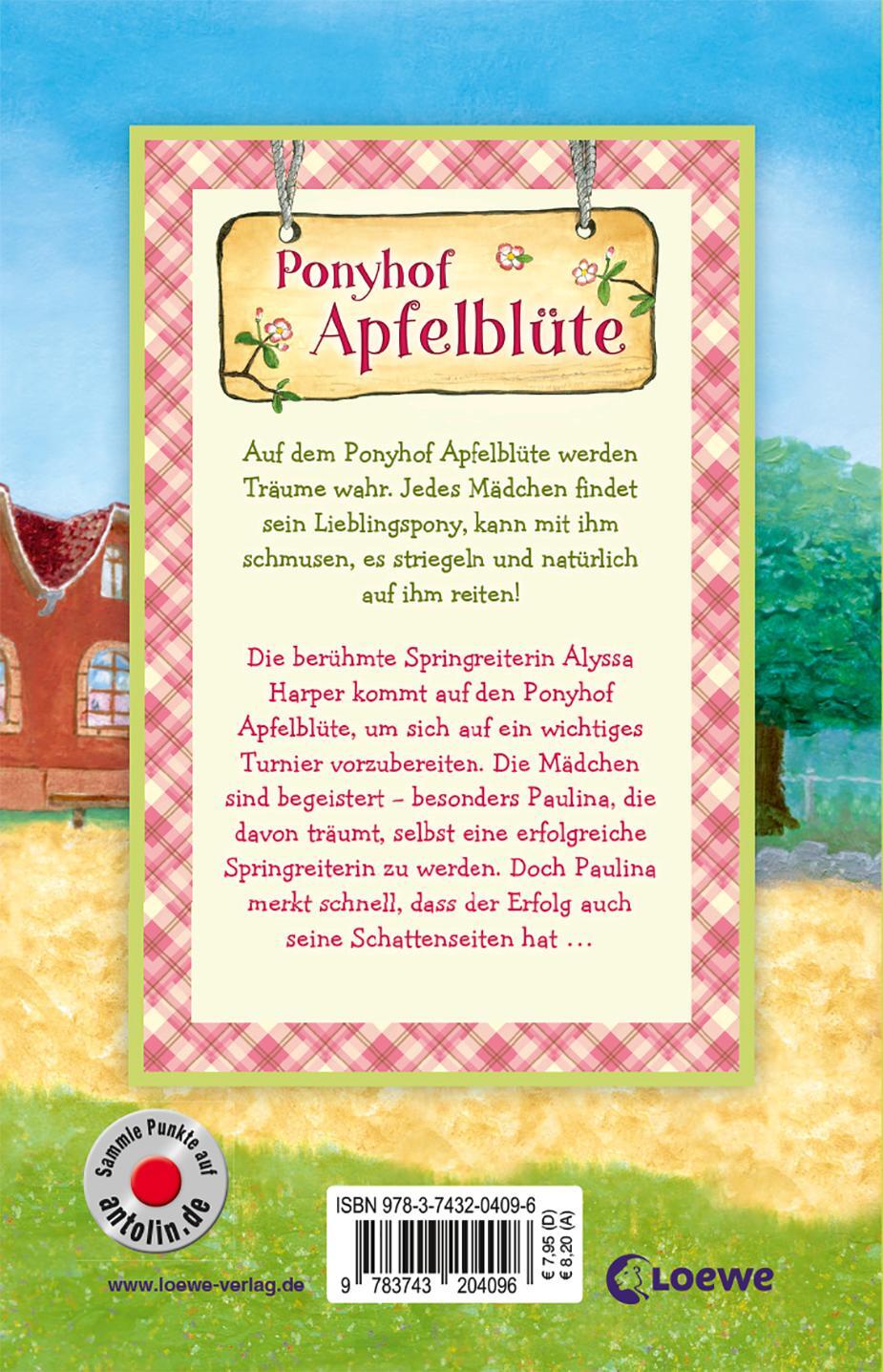 Rückseite: 9783743204096 | Ponyhof Apfelblüte (Band 14) - Paulinas großer Traum | Pippa Young