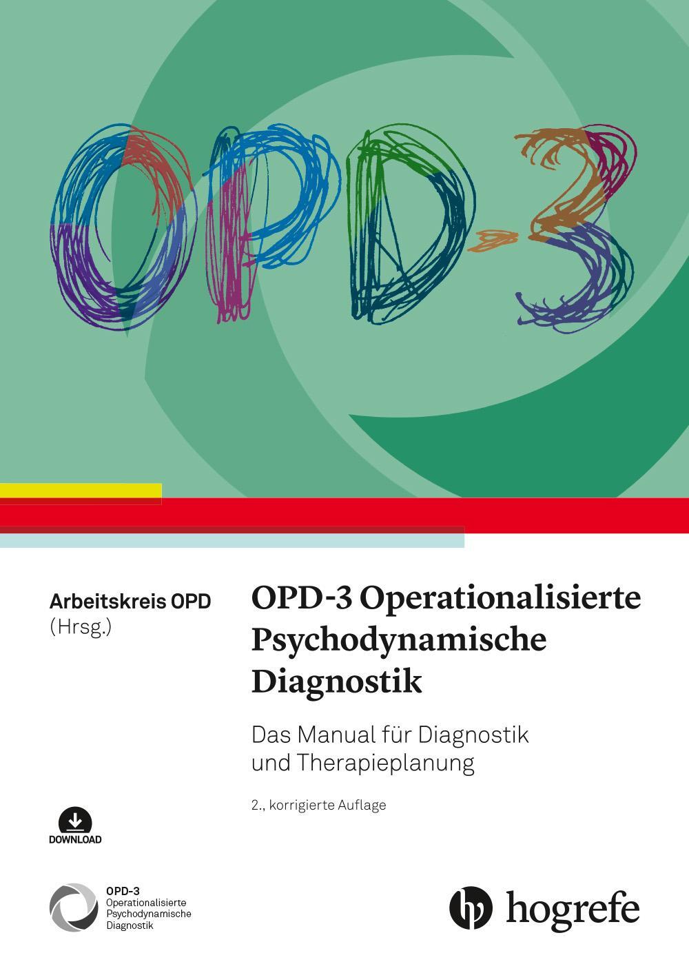 Cover: 9783456863481 | OPD-3 - Operationalisierte Psychodynamische Diagnostik | OPD | Buch