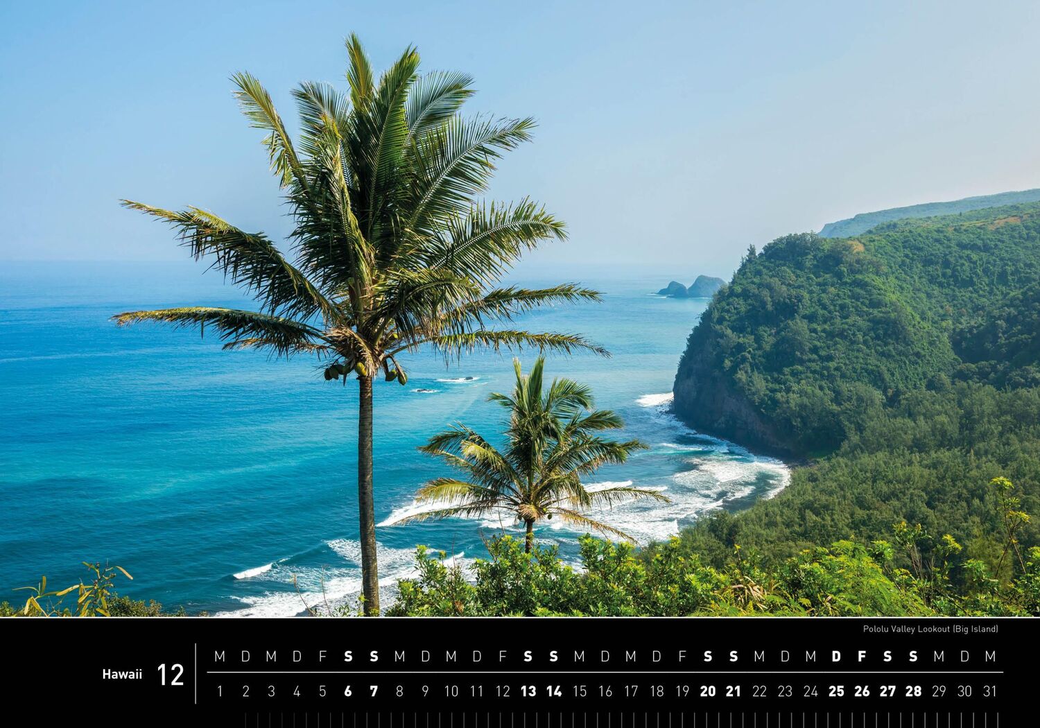 Bild: 9783968555232 | 360° Hawaii Premiumkalender 2025 | Christian Heeb | Kalender | 13 S.