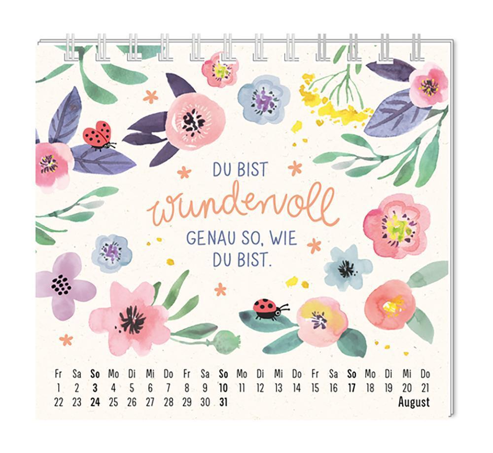 Bild: 9783986361327 | Mini-Kalender 2025 Du bist wundervoll | Mini-Kalender | Original