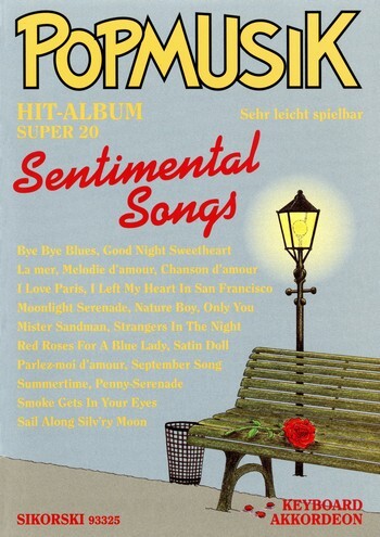 Cover: 9790003027630 | Popmusik Hit-Album Super 20: Sentimental Songs | Songbuch (E-Orgel)