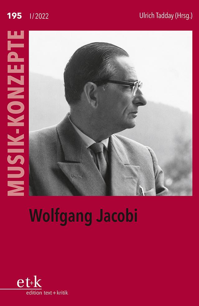 Cover: 9783967075946 | Wolfgang Jacobi | Ulrich Tadday | Taschenbuch | Musik-Konzepte | 2022