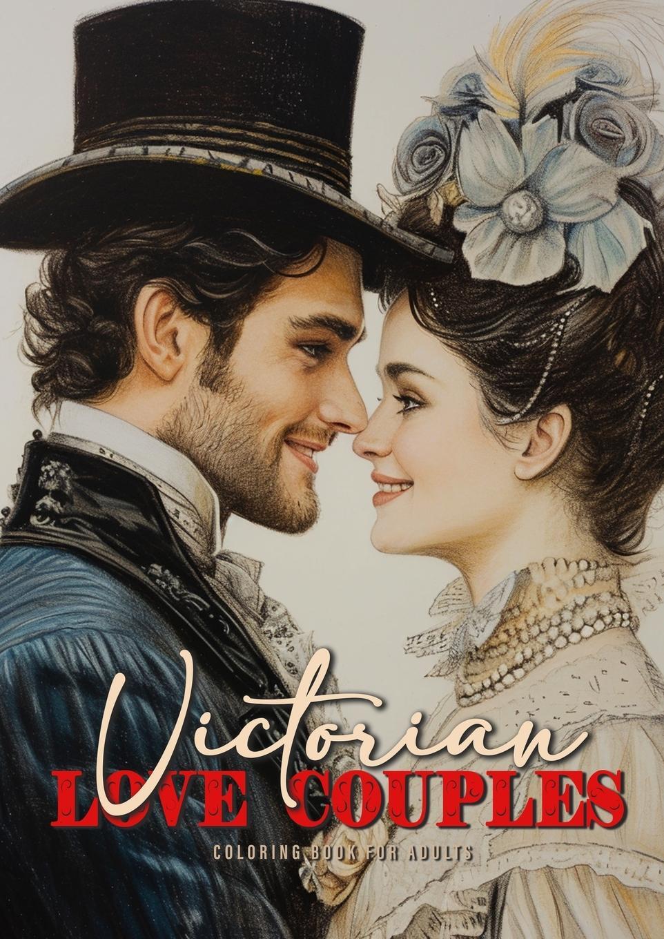 Cover: 9783758458798 | Victorian Love Couples Coloring Book for Adults | Monsoon Publishing