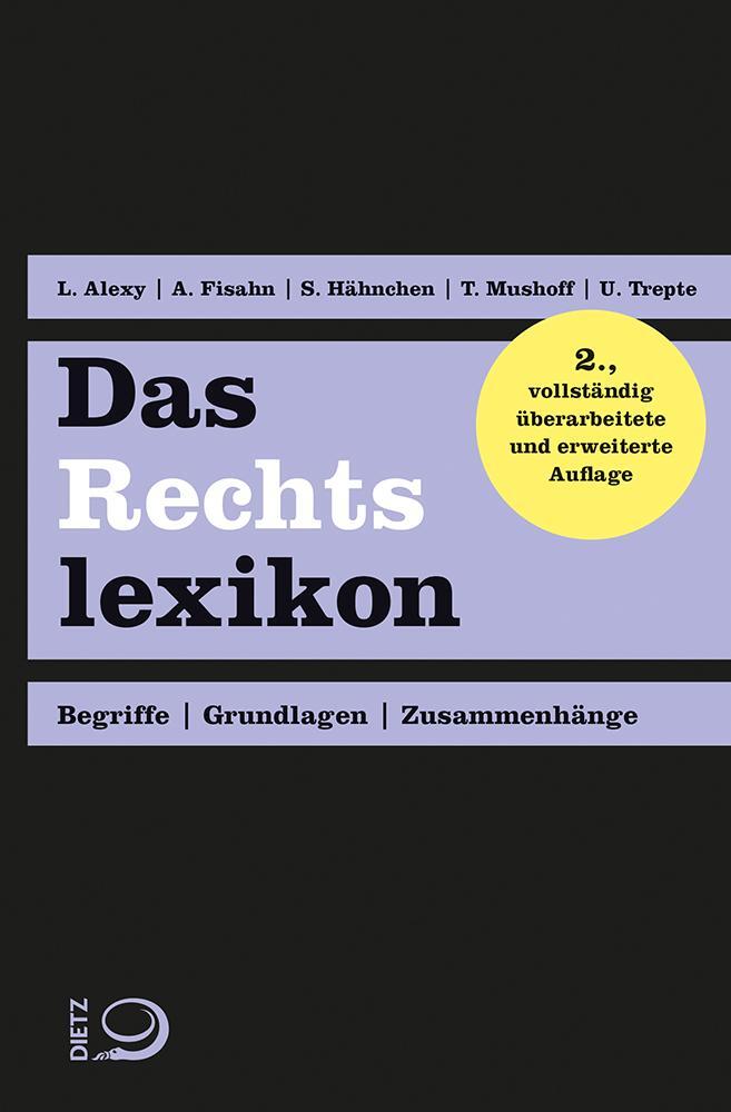 Cover: 9783801206314 | Das Rechtslexikon, 2. Auflage | Begriffe, Grundlagen, Zusammenhänge