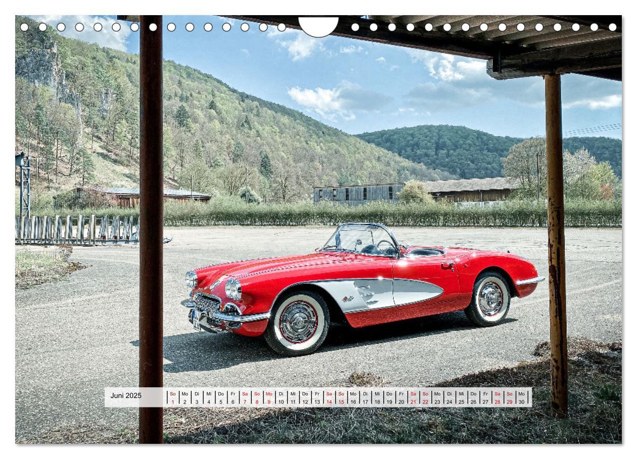 Bild: 9783383998829 | American Deam Car Corvette C1 (Wandkalender 2025 DIN A4 quer),...