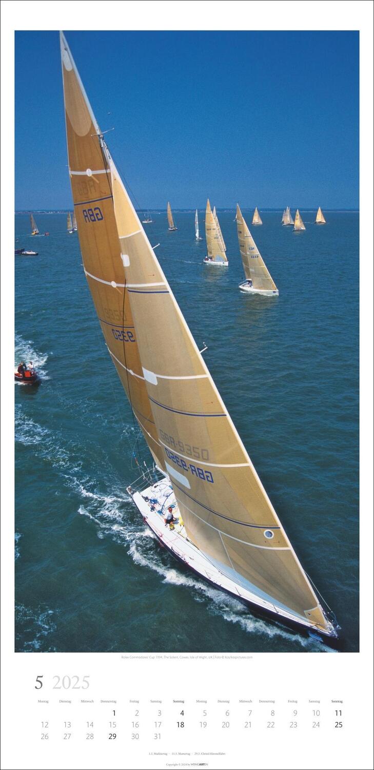 Bild: 9783839900253 | Under Sail Kalender 2025 | Kalender | Spiralbindung | 14 S. | Deutsch