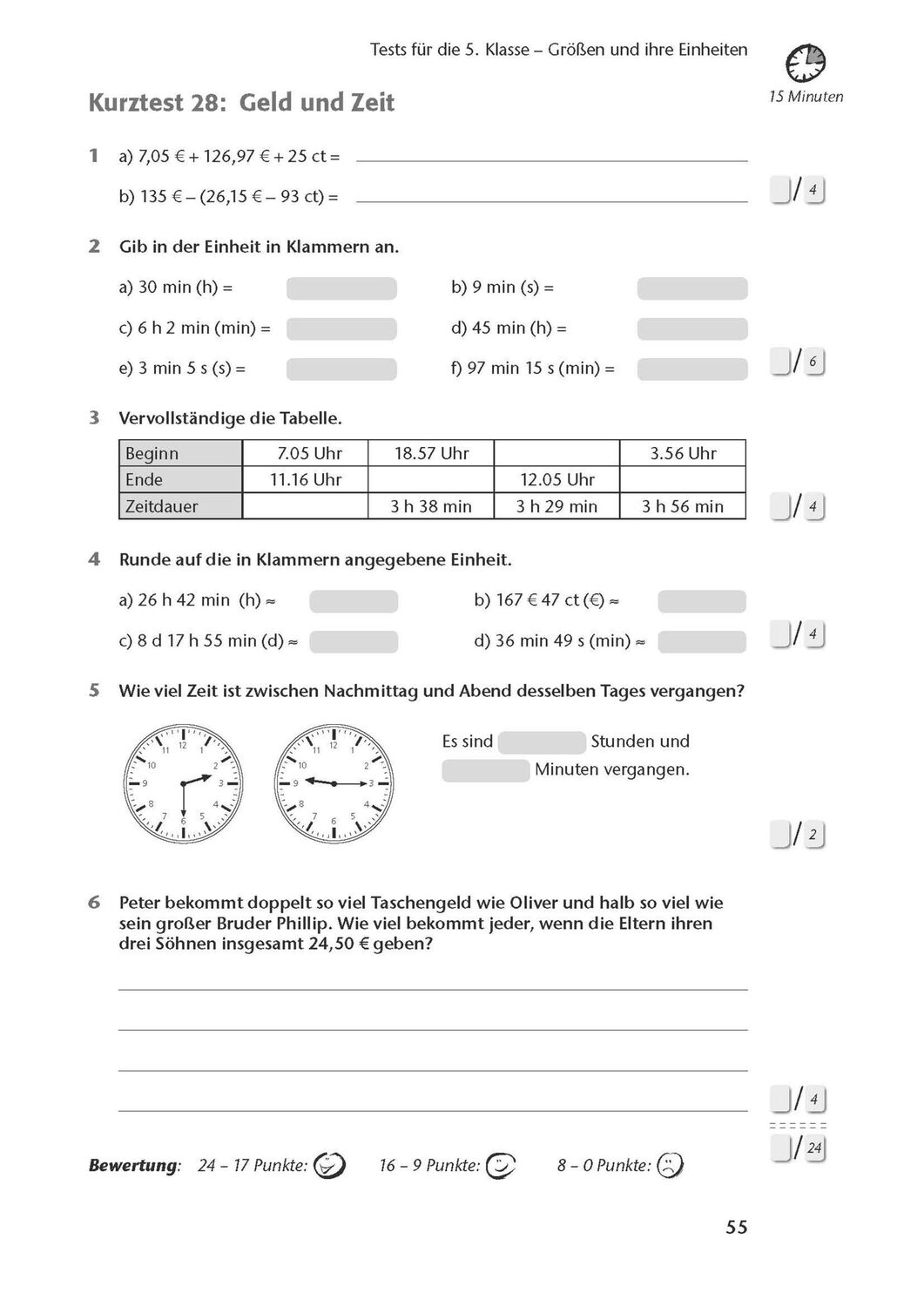 Bild: 9783804415928 | Fit in Test und Klassenarbeit - Mathematik 5./6. Klasse Gymnasium