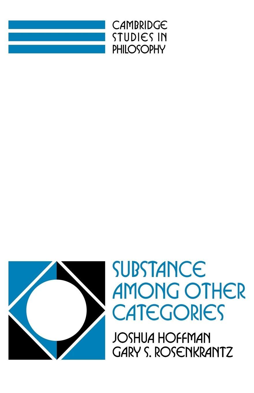 Cover: 9780521039659 | Substance Among Other Categories | Gary S. Rosenkrantz | Taschenbuch